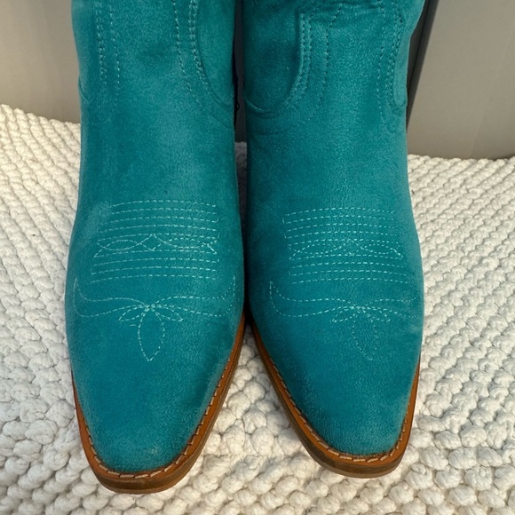 Teal Aquatic Women’s Western Cowboy Boots- Size 9 - Picture 9 of 10